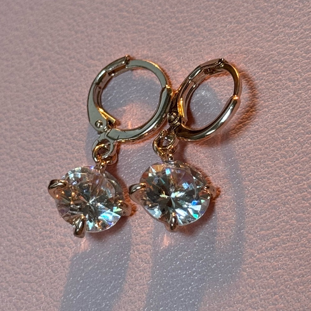 New stone earrings